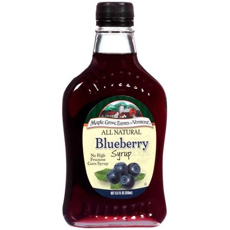 Syrup blueberry